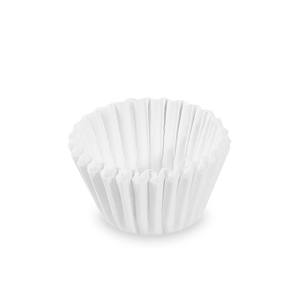 Gebäckkapseln Muffinförmchen | Ø 20x19 mm | weiß (1000 Stück)